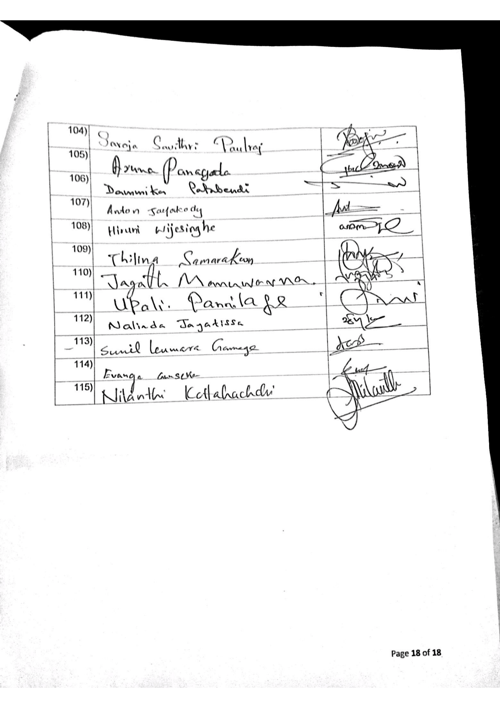 signing sheet 6