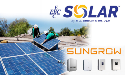 E.B. Creasy Solar ශ්‍රී ලංකාවට SUNGROW සූර්ය බලශක්ති ඉන්වර්ටර් හඳුන්වා දෙයි