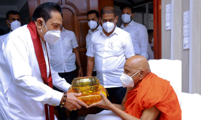 අගමැති, පූජ්‍ය මුරුත්තෙට්ටුවේ ආනන්ද නාහිමියෝ බැහැ දකී