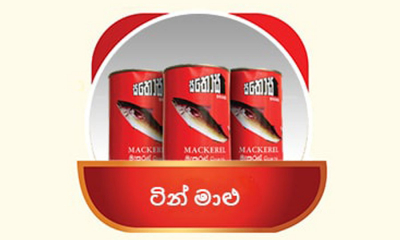 ටින් මාලු නිෂ්පාදන සතොස මගින්