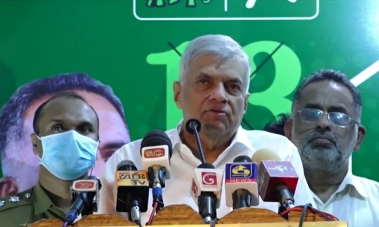 නිවාස ගැටලුව විසඳිය හැක්කේ UNPයට පමණයි; රනිල් (වීඩියෝ)