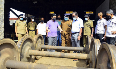 රත්මලාන දුම්රිය වැඩපොළේ ආරක්ෂාවට විශේෂ වැඩපිළිවෙලක් සකස් කරන බව ප්‍රවාහන ඇමති පවසයි...