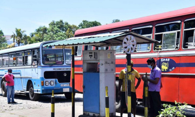 ලංගමයෙන් ඉන්ධන ලබා ගෙන ඒවා අලෙවිකරන පෞද්ගලික බස් රථවලට වැඩ වරදී...