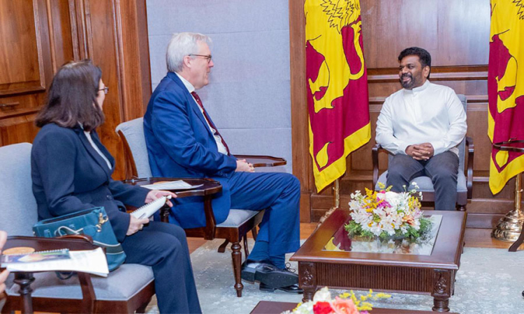 ජනපති සහ බ්‍රිතාන්‍ය මහ කොමසාරිස්වරයා අතර හමුවක්