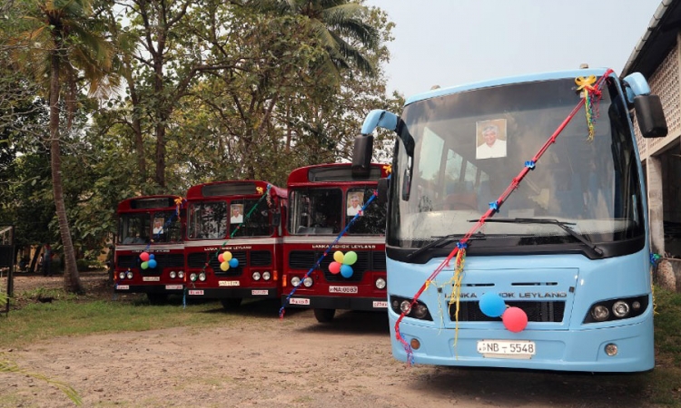 ලක්දිව සමාගමෙන් මසක් ඇතුලත බස් 6ක් ධාවනයට (ඡායාරූප)