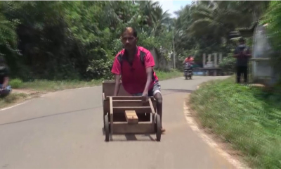 ජීවිතයේ අභියෝග, අභියෝගයක් ලෙසම බාරගෙන ජයගත් සුසන්ත (වීඩියෝ)