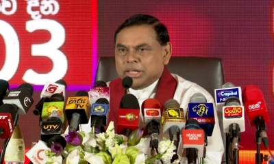 ජනාධිපතිවරණ අපේක්‍ෂකයා ජාතික සම්මේලනයේ දී; බැසිල් රාජපක්‍ෂ